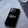 Fish Symbol Jesus Christ Christian Phone Case Tempered Glass For IPhone 17 13 14 16 12 15 11 Pro Max Plus Mini X XR SE2020 Coque