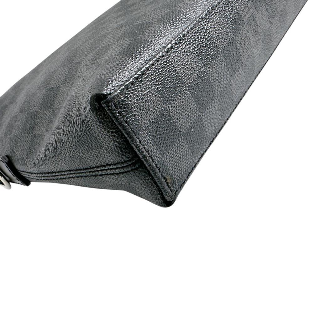 LOUIS VUITTON Damier Porte Documan Jules Business bag black mens N48224 Used