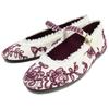 Zara Cotton Vintage Round Toe Flat Embroidered Lace Trim Round Toe Ballet Casual Shoes Women Flats White 13528510850