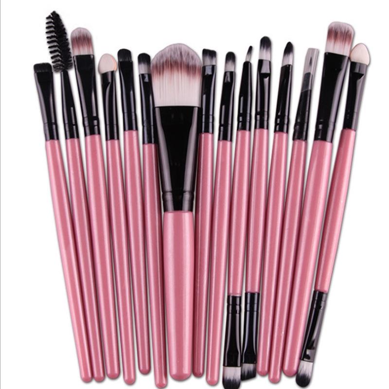 LAMUSELAND 15 Pcs/Set Makeup Brush Face Brush Make Up Tool