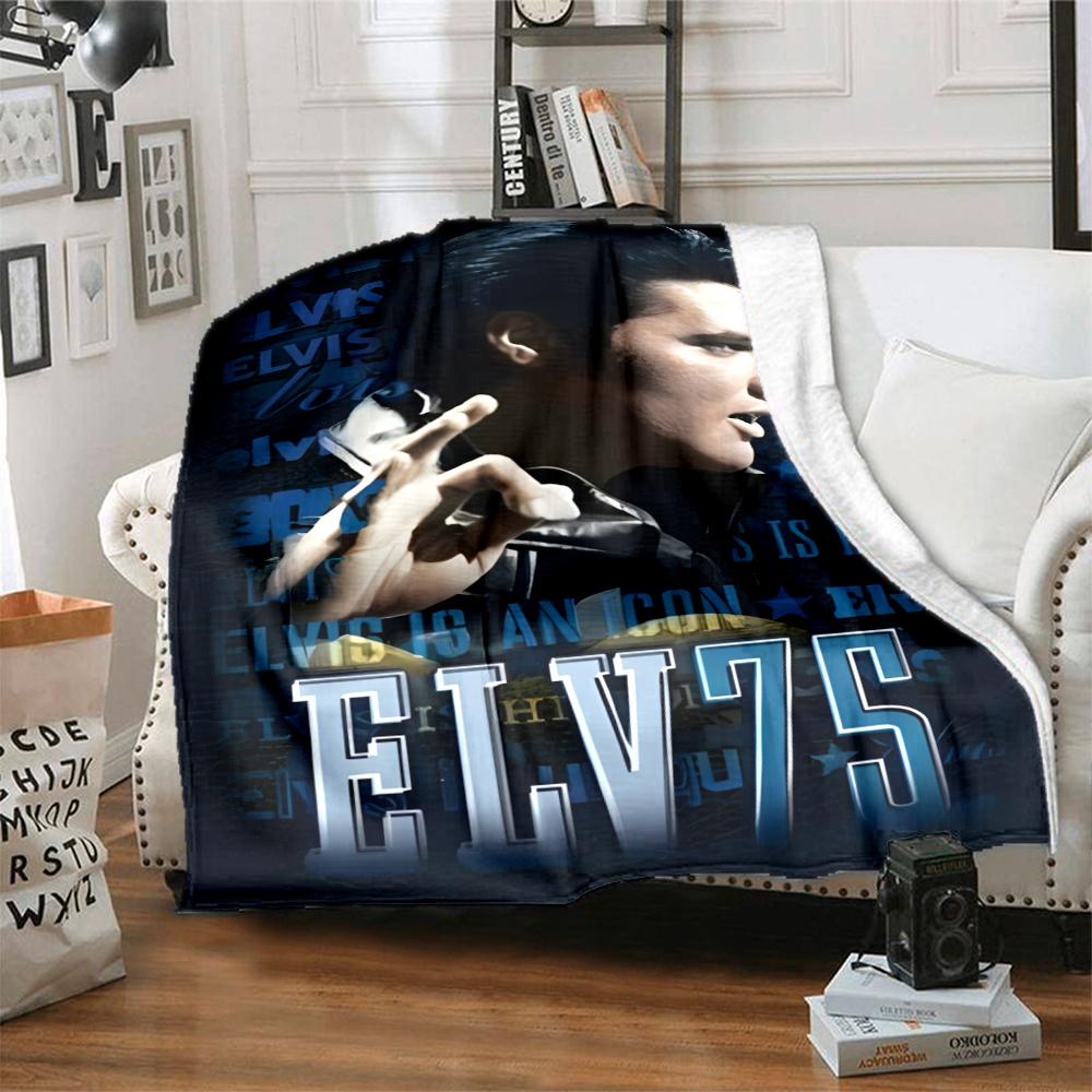 Elvis Presley Blanket Warmthful Decor Suitable For Office Couch Office Chair Allseason Use Stylish Decor Ideal Gift For Birthday Valentine'S Day