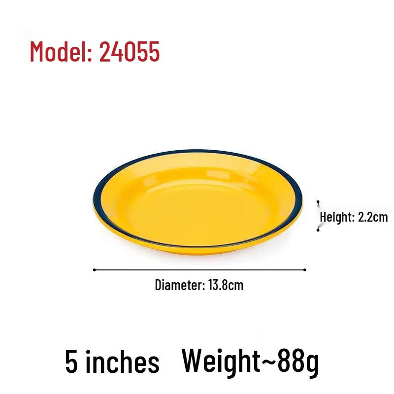 

Nordic Melamine Rectangular Hot Pot Serving Plates (10-Piece Set)