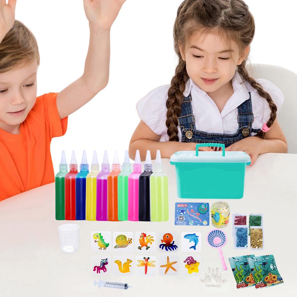 Magic Water Elf Toy Kit Water Fairy Water Gel Kit Handmade Water Toy Birthday Christmas Gifts for Kids Party Favors