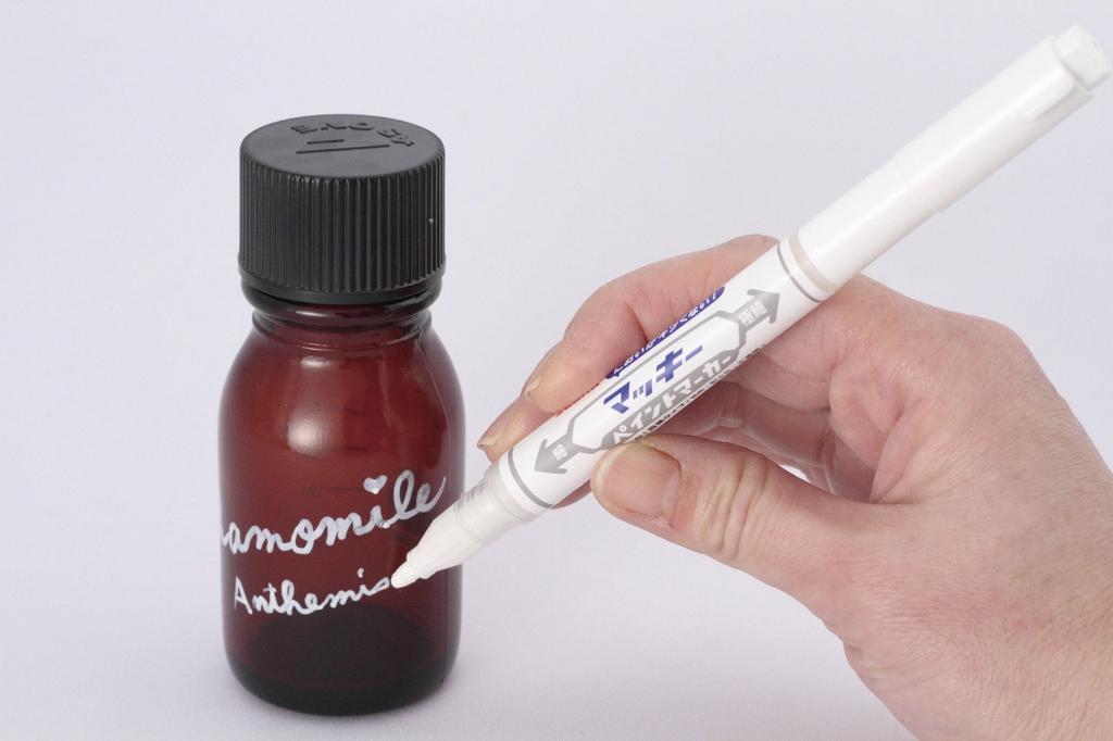 Zebra Maki Paint Extra Fine Marker, Point, White, P-YYTS20-W