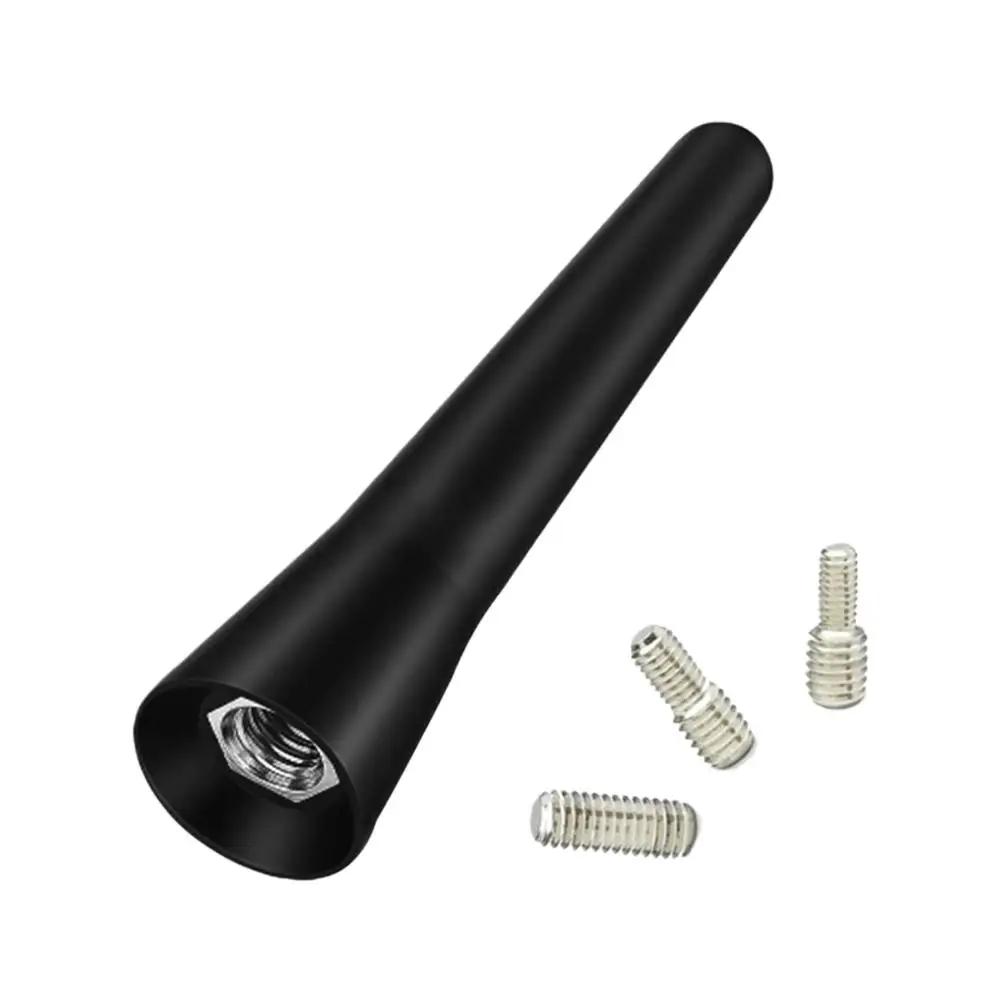 Strong Radio Roof Mount FM AM DAB Black 6.5cm Length with Antenna Screws Car Universal Mini Auto Accessories Short Vehicle R3H1