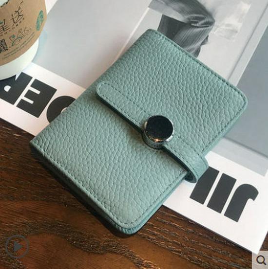 Exquisite 2025 Women's Slim Card Holder - High-Capacity Genuine Leather, Multi-Card Slots, Niche Design