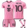 2425 Miami Jersey Home Away Football No. 10 US Professional Children's Training Dress Set