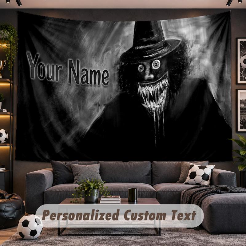 The Babadook Personalized Tapestry Support Custom Name, Wall Art Home Decoration