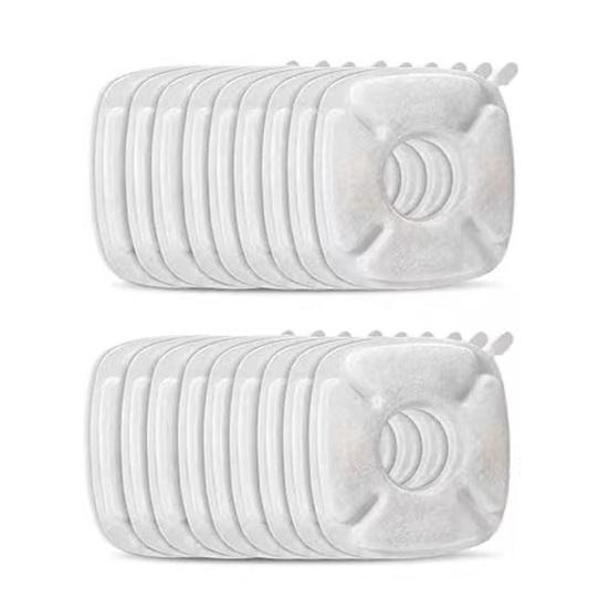 Cat Water Fountain Replacement Filter 3 Layer Filtration System with Sponges for 67oz 95oz 135oz Automatic Cat Water Dispenser