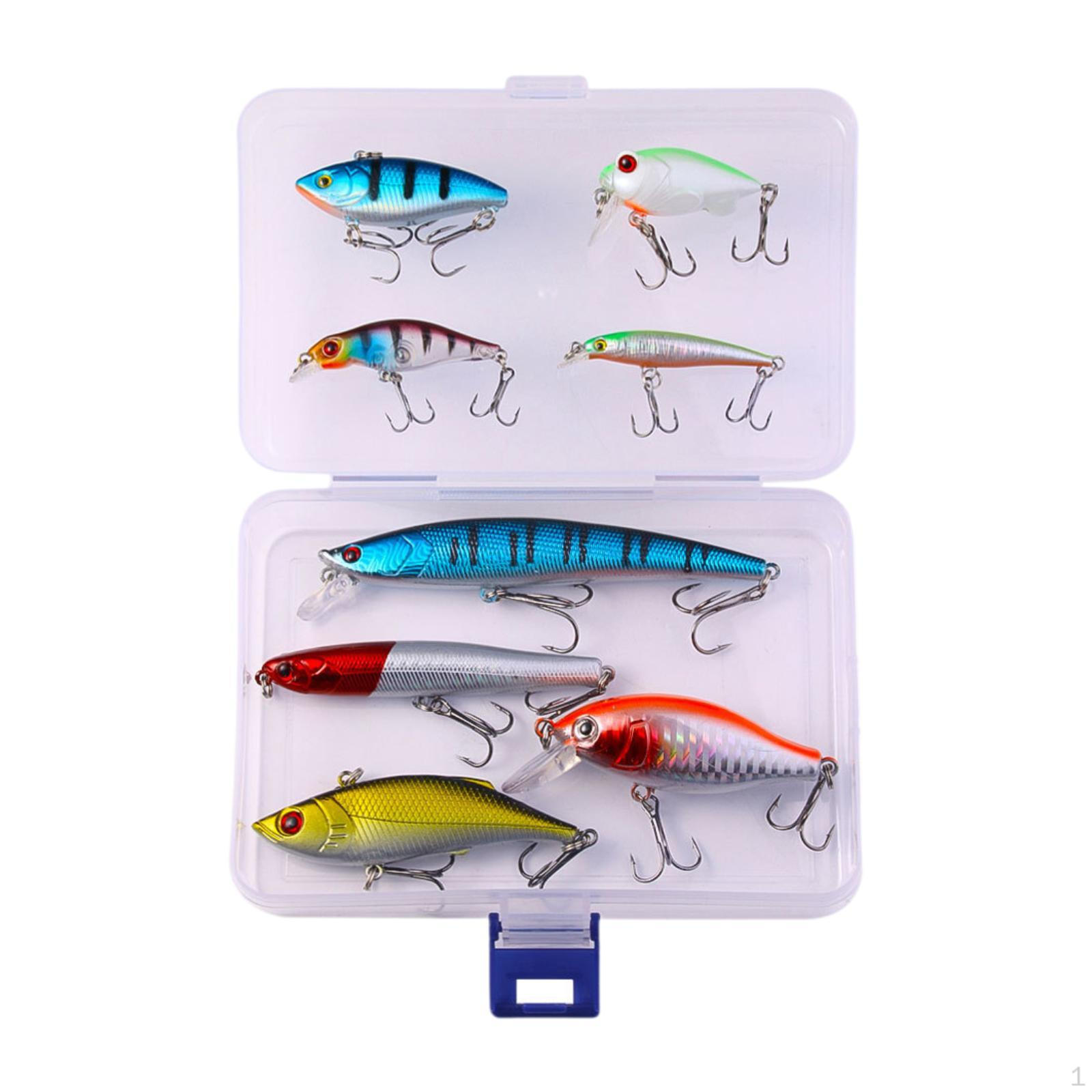 

Сочлененные рыболовные приманки для форели, щуки, океана и пруда 8pcs