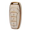 Kompatybilny z BYD 2018 Tang II DM Qin 80 Obudowa kluczyka do samochodu New Energy w stylu Gold Edge