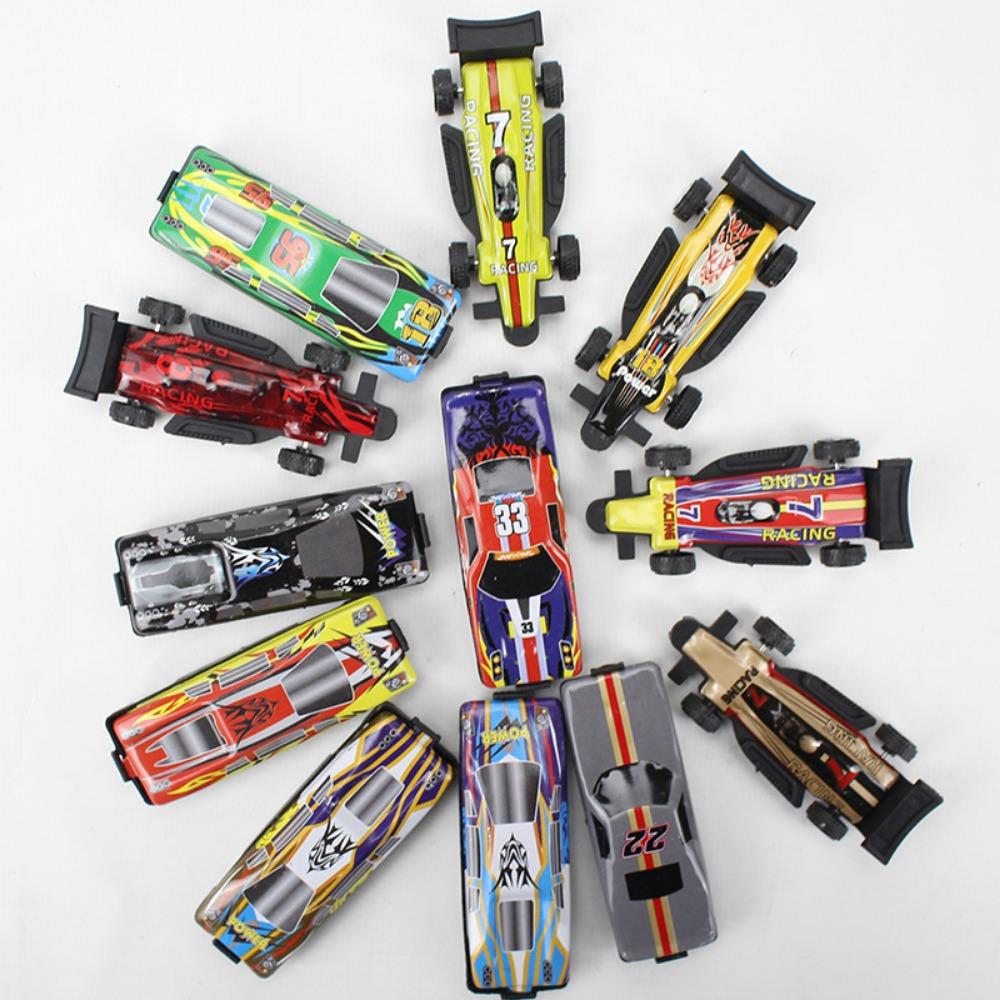Piccolo set di giocattoli per auto in lega, modello di auto in metallo scorrevole, simulazione di auto a retrocarica, mini modello da corsa, giocattolo per bambini, regalo di compleanno (32pcs)