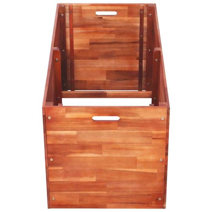 VidaXL Lit surélevé de jardin Bois d'acacia 100x50x50 cm