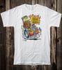T-shirt Hot Rod Retrò 100% Cotone Ed Big Daddy Roth Bad News