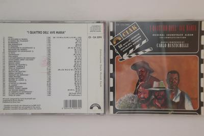 CD BO - I Quattro Dell'ave Maria CDCIA5094 CINEVOX 1992 Italie Musiques de films et comédies musicales Occasion