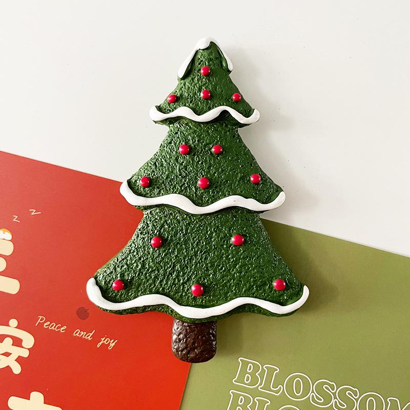 3D Nordic Santa & Reindeer Christmas Refrigerator Magnets