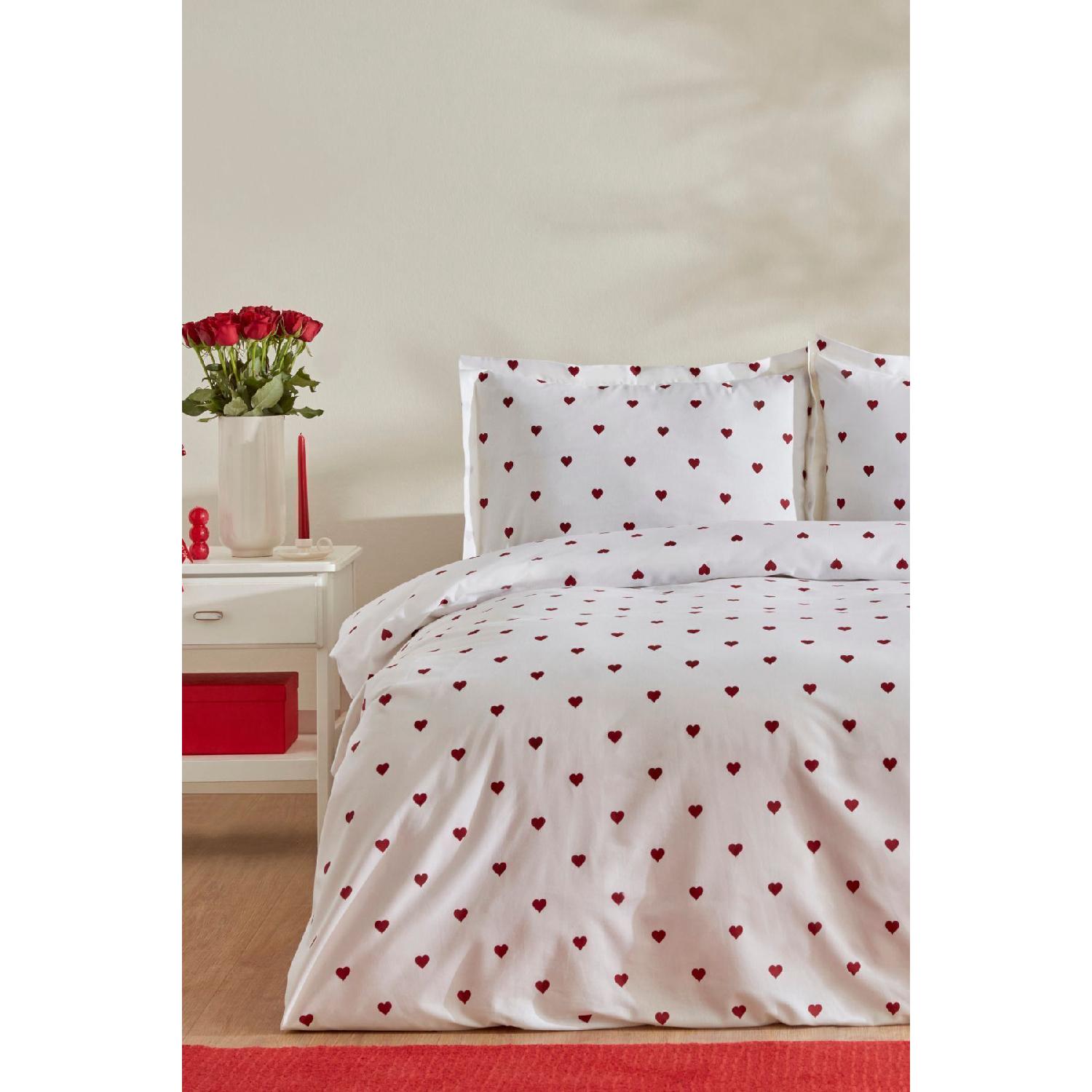 

Amour Double Duvet Cover Set білий