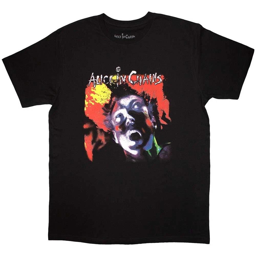 Alice In Chains 'Facelift' Black T shirt - NEW