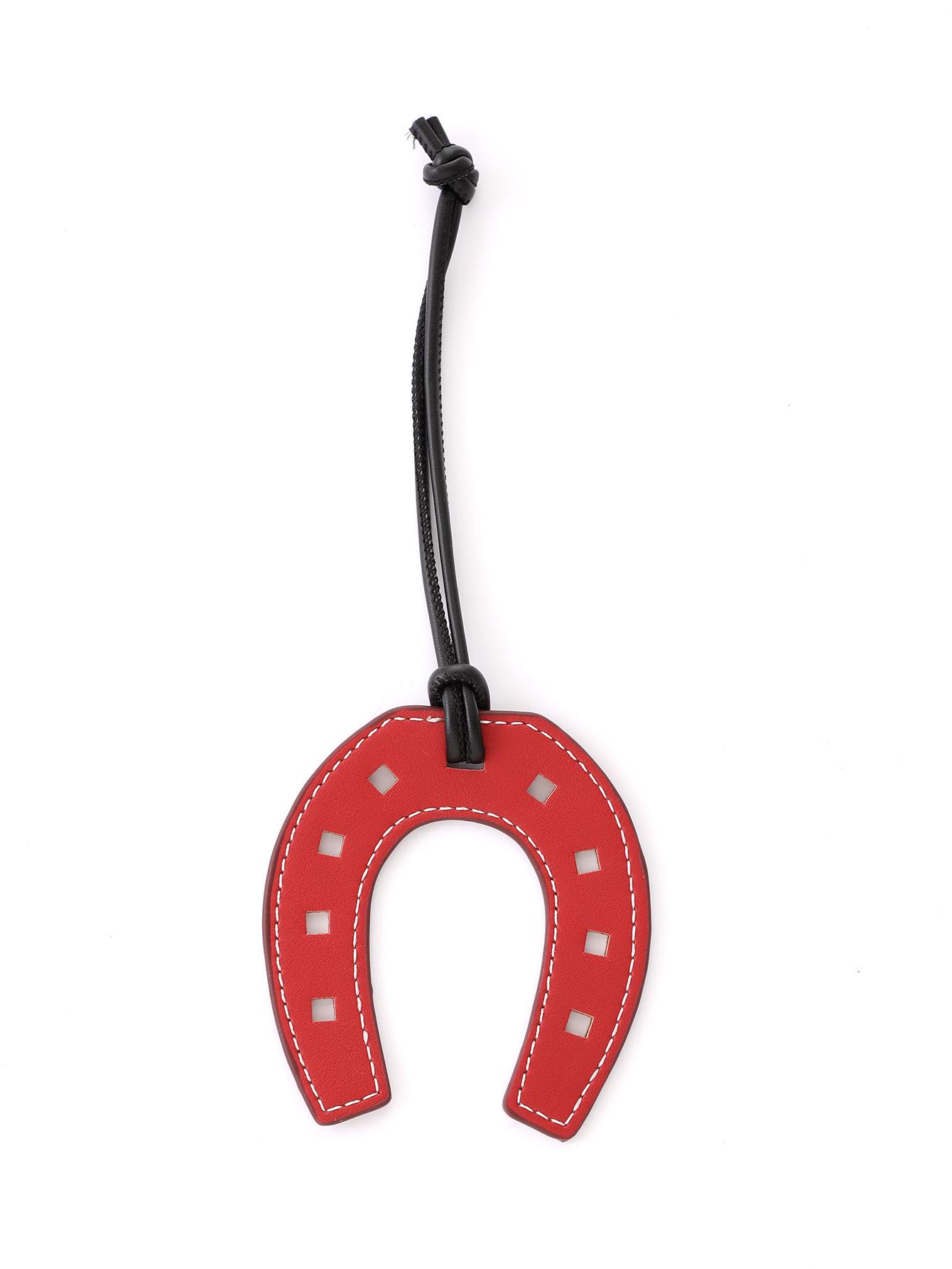 

Horseshoe Pendant Leather Tote Bag Ornament Keychain