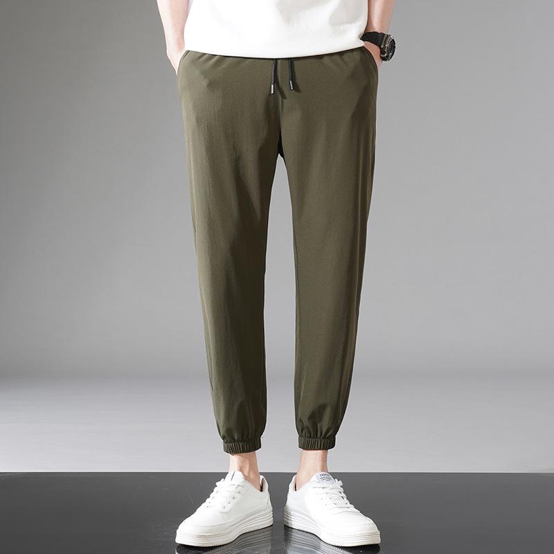 Men's Summer Quick-Dry Loose Straight-Leg Wide Casual Pants