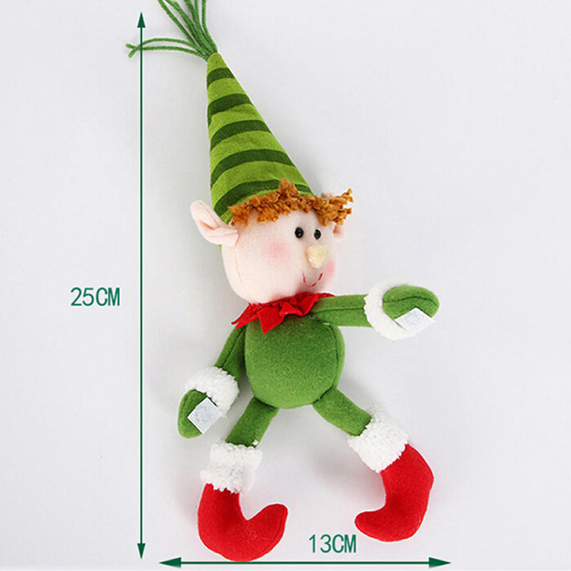 Elf Wine Bottle Dust Cover Ornaments Snowman Champagne Bottle Set Bar Restaurant Decorative Xmas Christmas Party Home Decoration