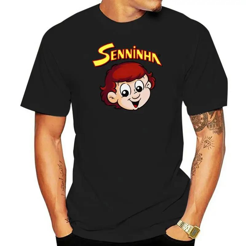 2025 New anime style ayrton senna senninha Short sleeve Hip Hop T-shirt Top T-shirt Men's T-shirt printed 100% cotton