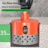 Baolian Dry Cut Hole Saw for Marble & Porcelain - Chip-Free Drilling Bit for Tile and Rock Slabs.