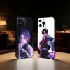 Game V-Valorant Phone Case For iPhone17,16,15,14,13,12 Plus,Max Soft Silicone Black Cover