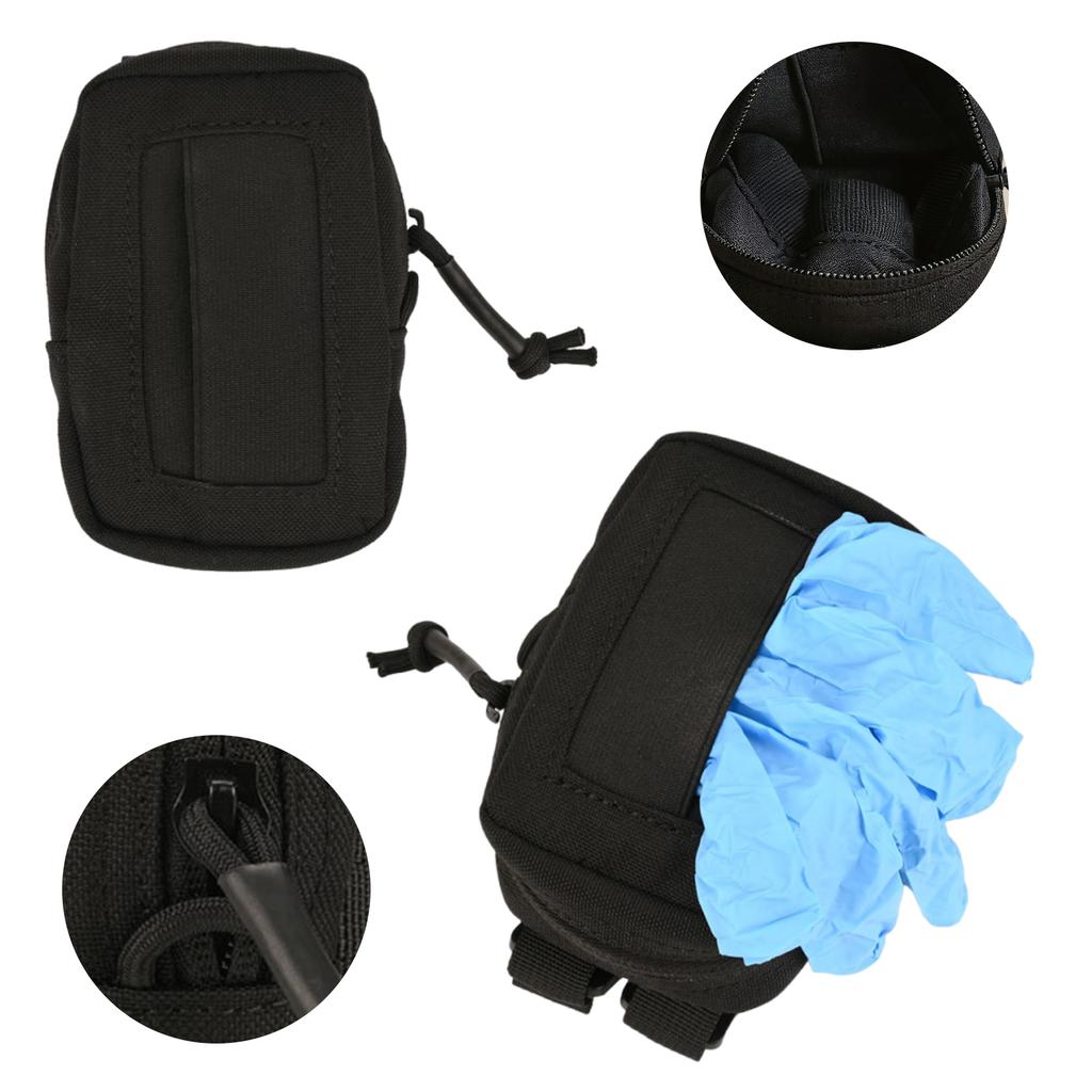 Portable Glove Pouch Lightweight Small Tool Bag Multi-Purpose Versatile Coin Card Purse for Travel Camping Hiking Emergency