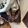 Ielgy All-Match Fashion Tote Bag Korean Version Trendy Large-Capacity Underarm Bag