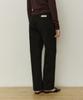 ADAUL Classic Straight Denim Pants - Black