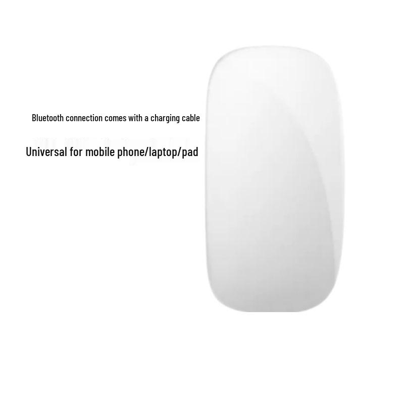 Wireless Bluetooth Mouse - Touchpad for Apple Laptops, Tablets, No Scroll Wheel, 2.4G Connectivity