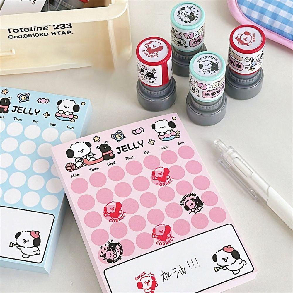 

Craft Jelly Puppy Light Sensitive Stamp Kawaii School Stationery Scrapbooking style 3