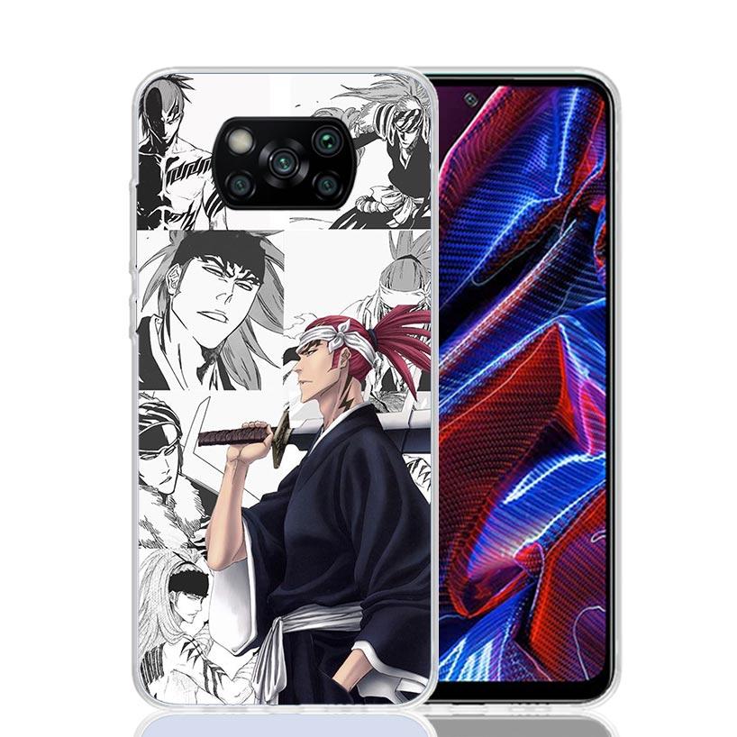 Ichigo Kenpachi Bleach Anime Phone Case For Xiaomi Poco F7 Ultra X7 X6 Pro X5 Redmi 15 15C 13 13C 12 12C 10 10A 10C 9 9A 9C 9T S