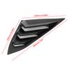 2pcs Rear Window Quarter Side Vent Window Louvers Scoop Cover Fit for Honda Civic 20162019
