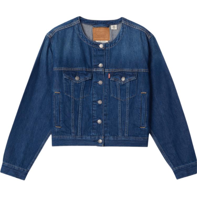 

Levis Performance Прохладная Удобная Простая Повседневная Универсальная Джинсовая Куртка Женские куртки 006Q9-0000 XS