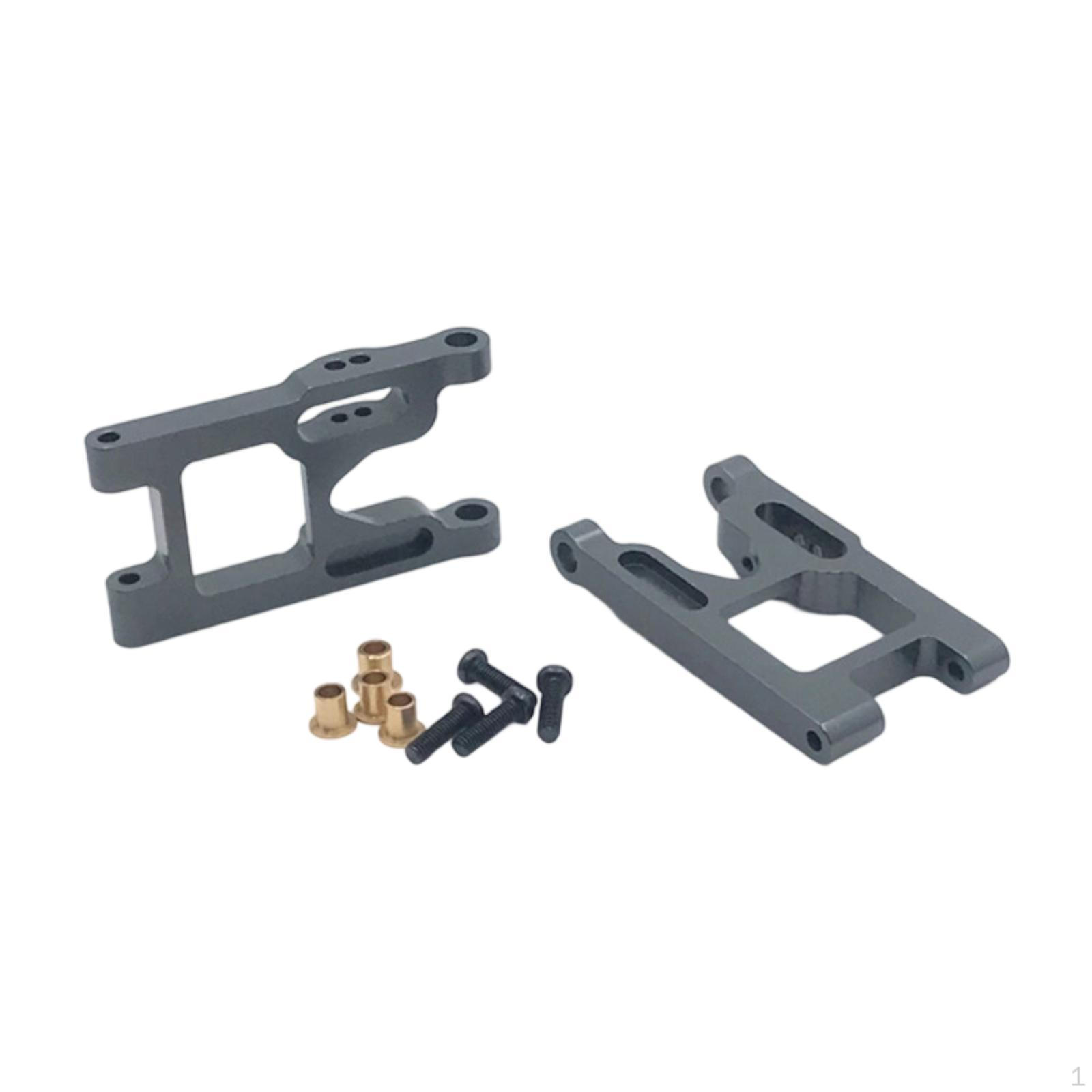 

RC Suspension Arm Metal Front 1/12 Easy to Install Replace Spare Parts Swing grey