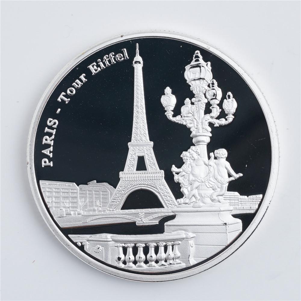 Paris, Frankreich, Eiffelturm, Gedenkmedaillen, Gedenkkultur der Weltausstellung, Münzen, Geschenke