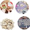 Hearts Valentine's Day Gift Garland Wooden Pendants 100PCS