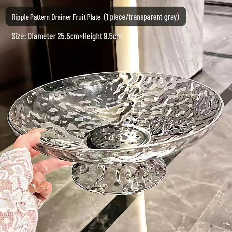 Luxurious Living Room Coffee Table Fruit and Snack Display Bowl