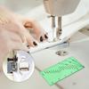 Seam Allowance Ruler and 2 Magnetic Seam Guide for Sewing Machine 1/8" To 2" Straight Line Hems