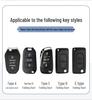 Car Key Cover & Buckle for Citroen C3XR, C4L, Tianyi, C5, C4 Sega, Elysee, C6 Models