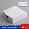 Outdoor Recessed Weatherproof Socket Cover with Screw Installation