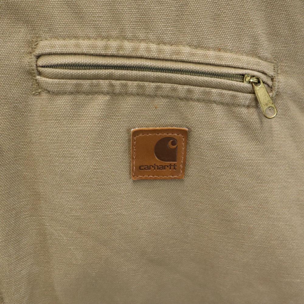 Carhartt Active Jacket 2XL beige Boa lining, big size Men's Used