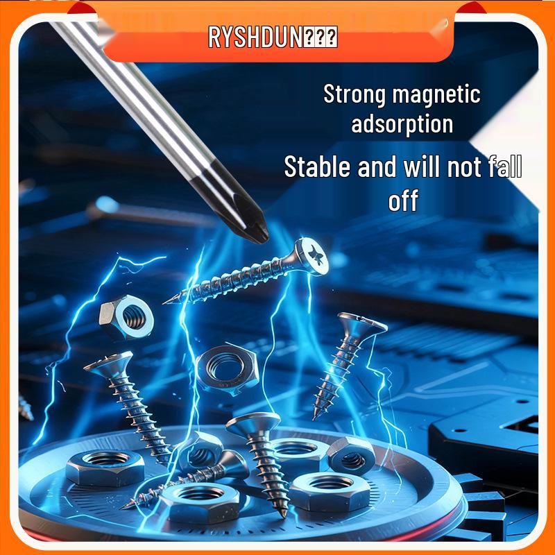 Chrome Vanadium Alloy Steel Magnetic Phillips, Flat, Thickened Torx Head Screwdriver Set