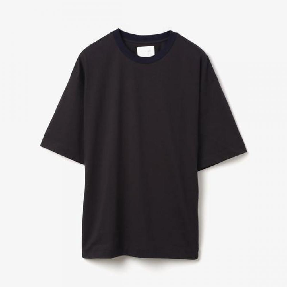 STill By Hand KniTTed Rib T shirT Dark Navy Thf1m60001a73 DARK NAVY (DARK NAVY)/1(95)