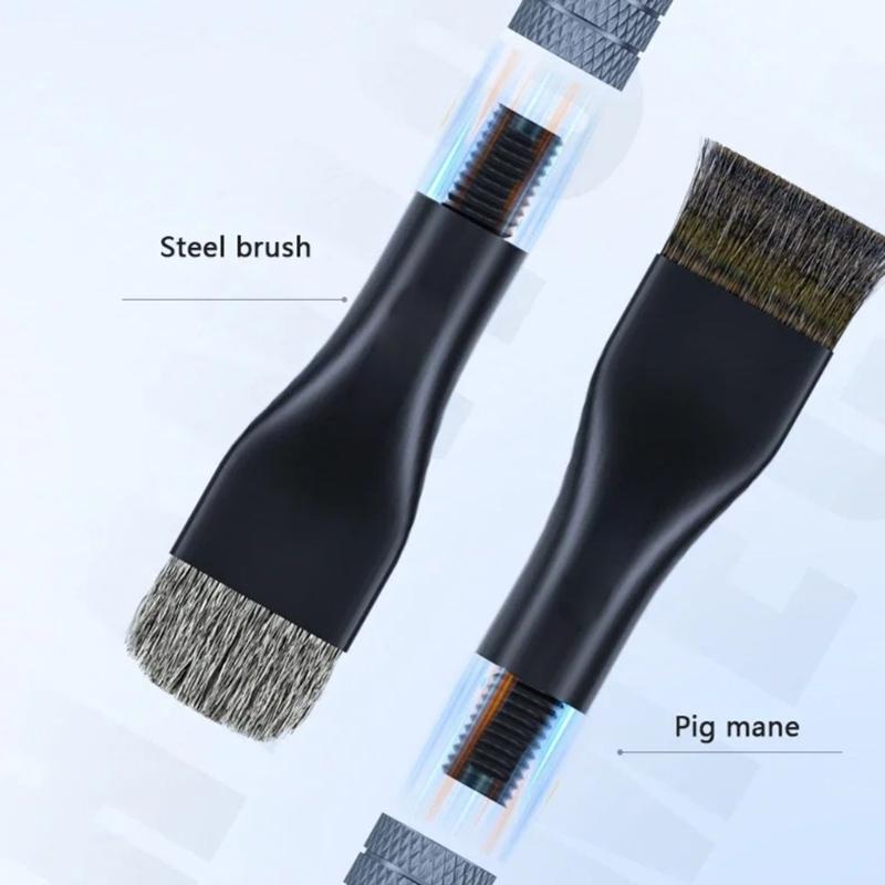 Zinnlot Reinigungsbürste Für Telefon Motherboard Pad Reparatur Metallborsten Und Ergonomisches Griffdesign