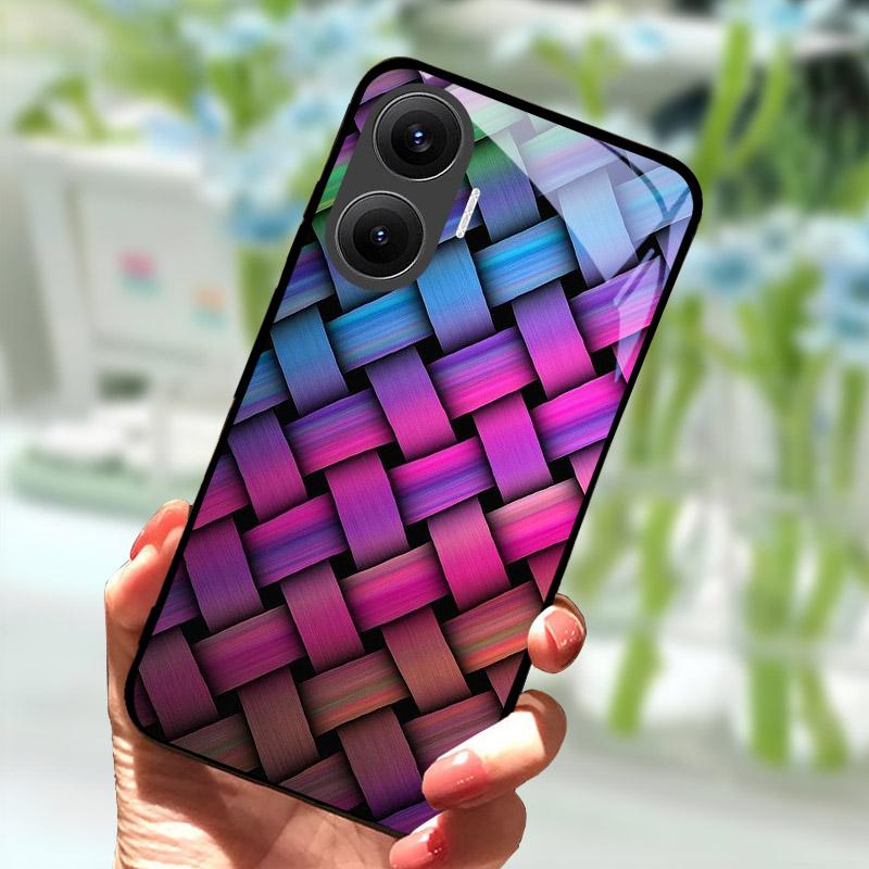 Для Xiaomi Poco F7 5G Чохол Захисне Скло Захист Камери Чохол для Телефону Для Pocophone Poco F 7 PocoF7 Задня Кришка Coque Fundas