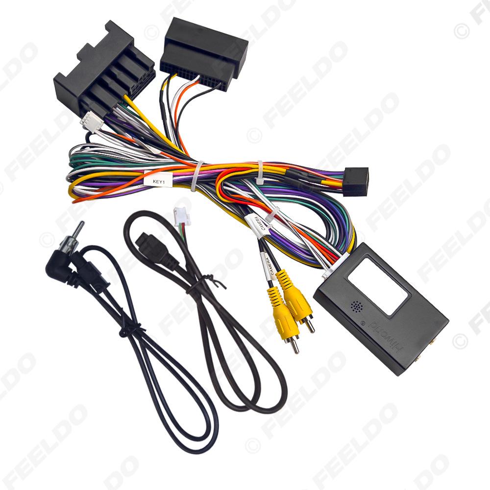 18-21 Ford Fiesta Focus Edge Transit Large Screen Navigation Wiring Kit