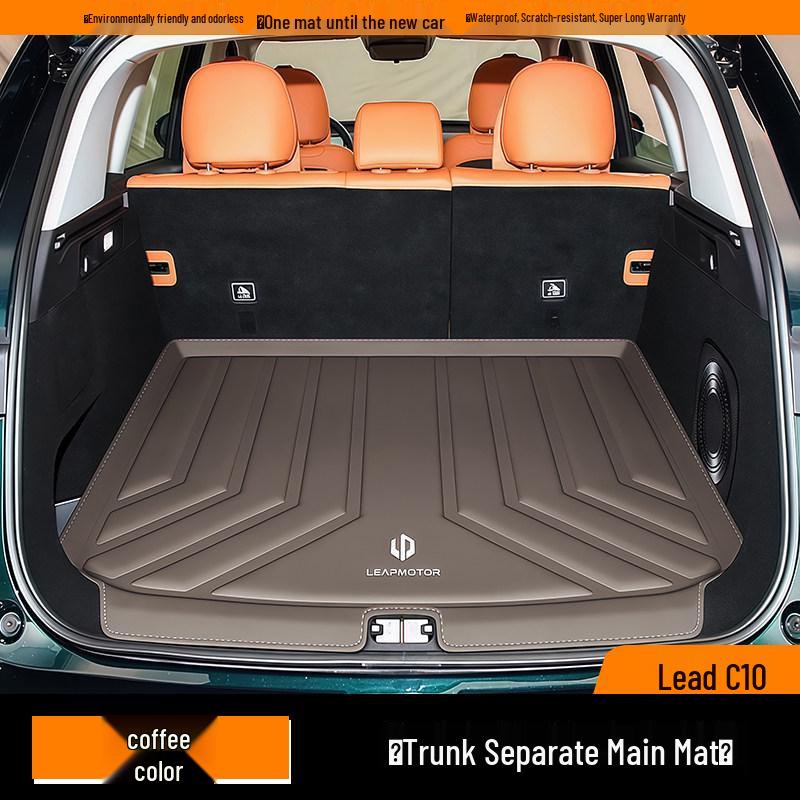 Eco-friendly Waterproof & Dustproof Trunk Mat for Leapmotor C16